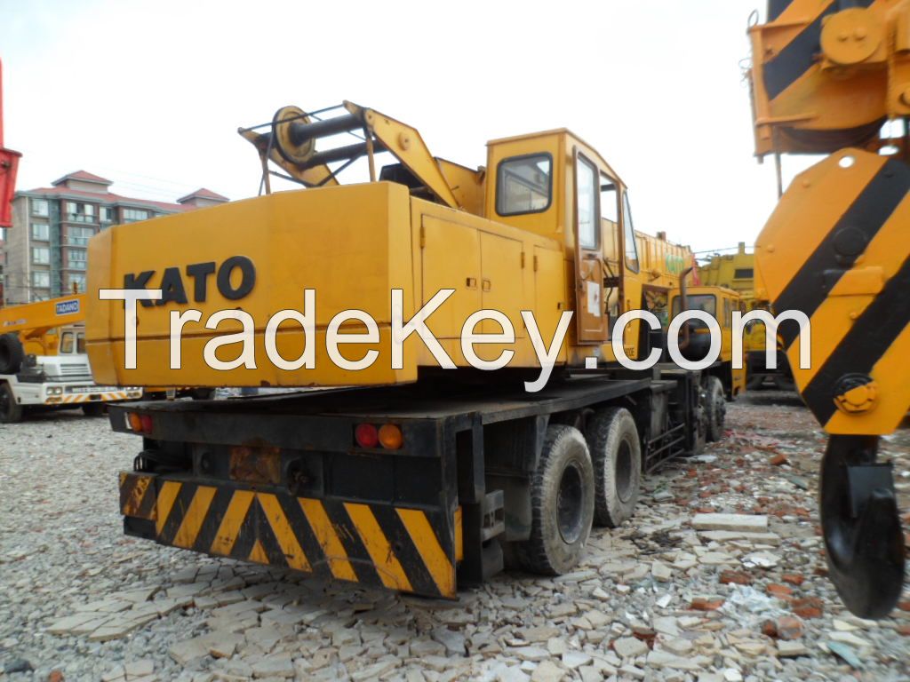 used Kato 50ton truck crane, second hand mobile crane