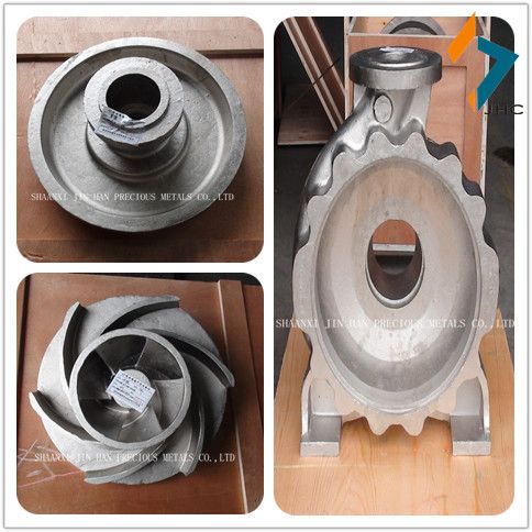 titanium pump casting 