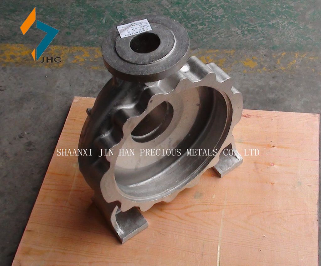 titanium pump casting 