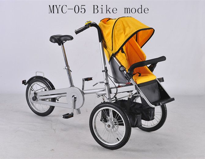 Mother and baby stroller