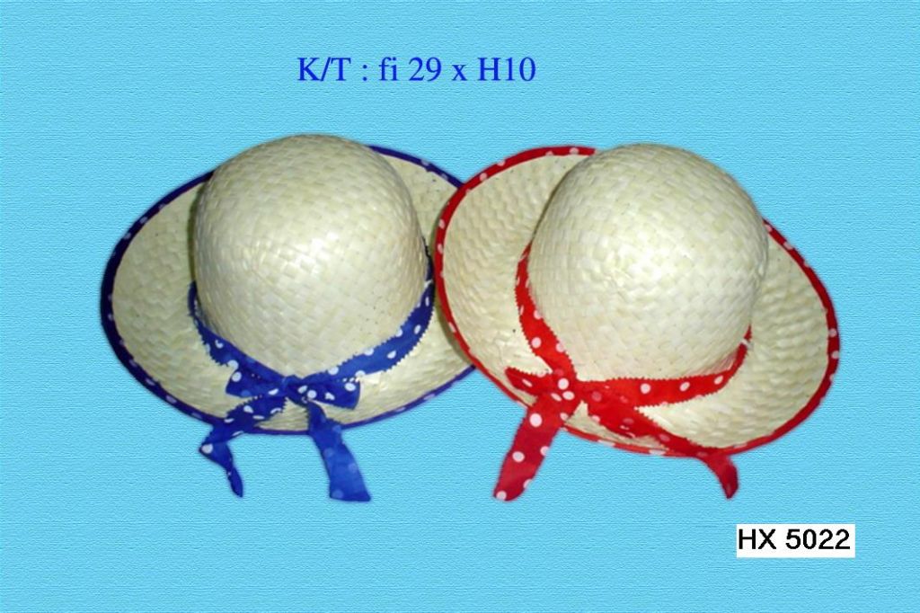 Straw hat, Palm leaf hat, Seagrass Hat, Vietnam Viet nam Vietnamese Handicraft Product,