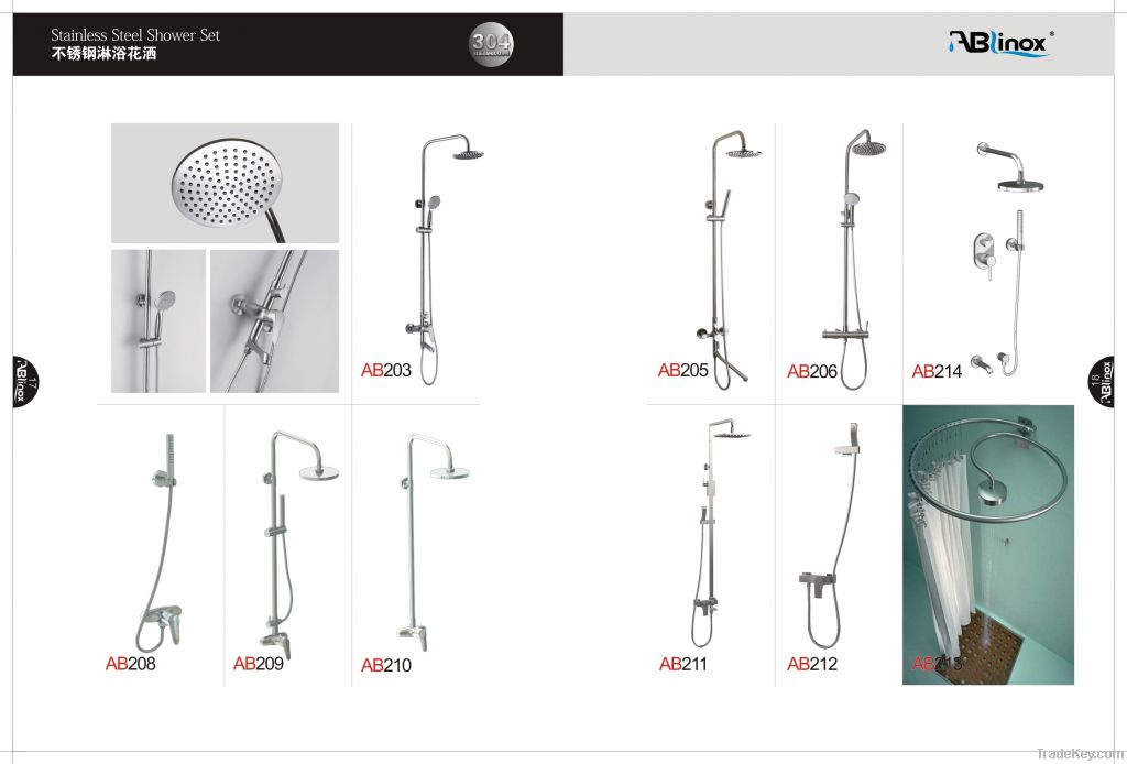 Stainless Steel Shower Set