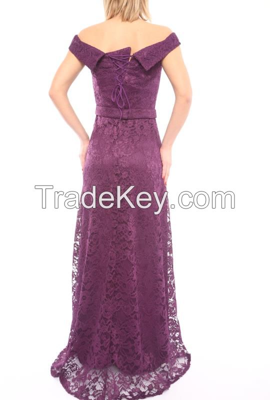 new collection lace evening dresses in Turkey