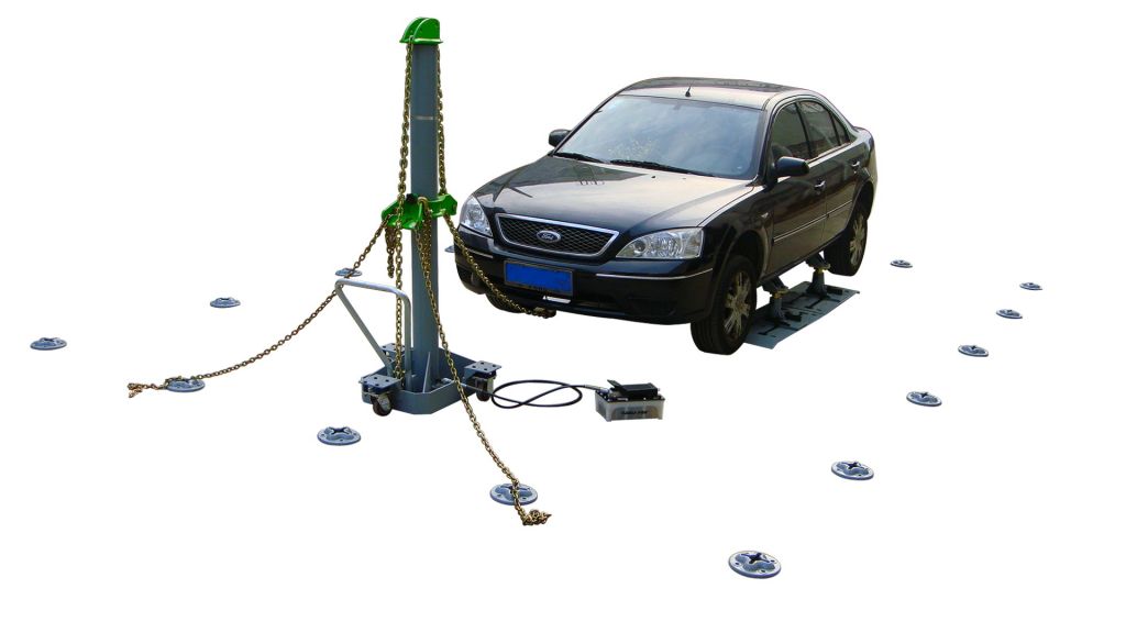 Car bench / Auto collision repair floor system