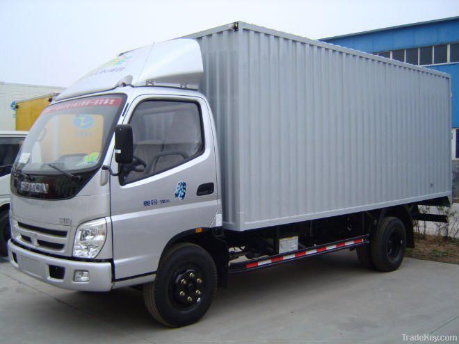 Supply van truck, box truck, aluminum box truck