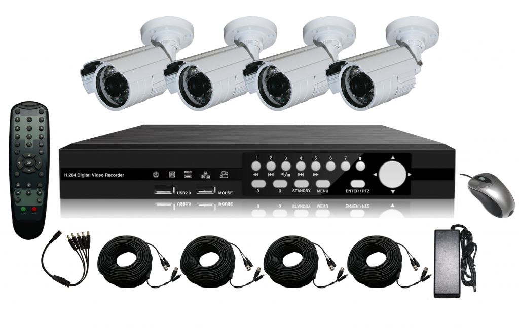 4ch 960H DVR KITS