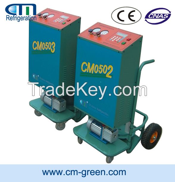 car refrigerant recovery recycling machine