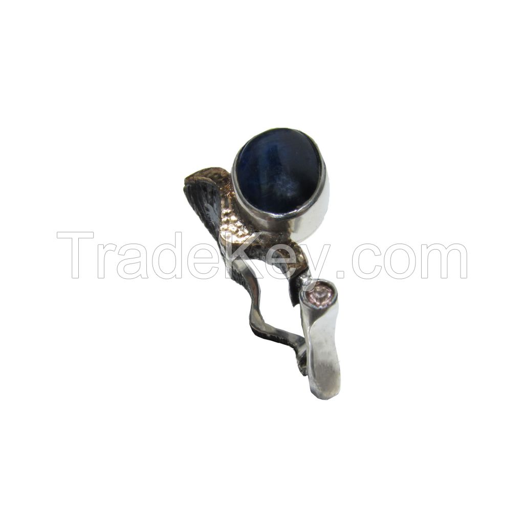 Kyanite Gemstone Silver Ring