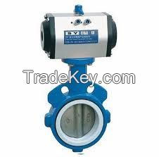 ANSI Pneumatic Wafer Butterfly Valves