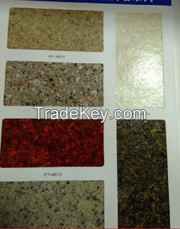 Liquid granite paint