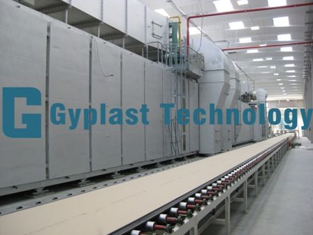 Gypsum wallboard plant