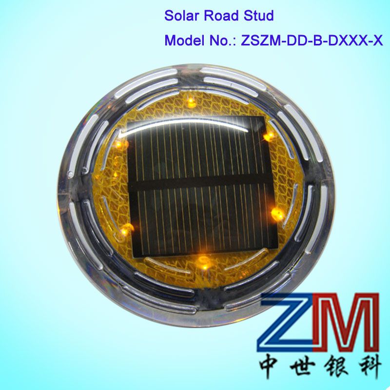 Glass Solar Underground Road Stud