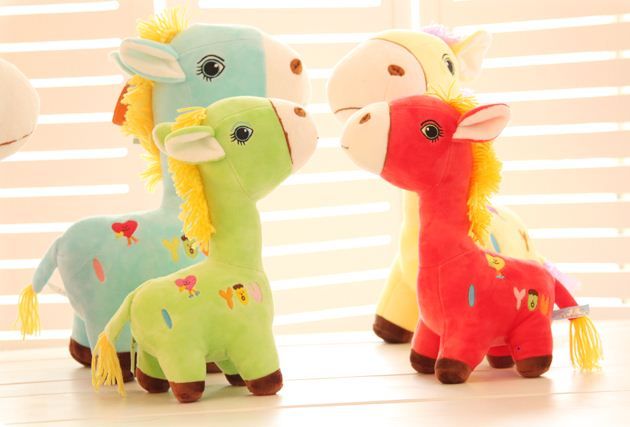 plush animal horse toy