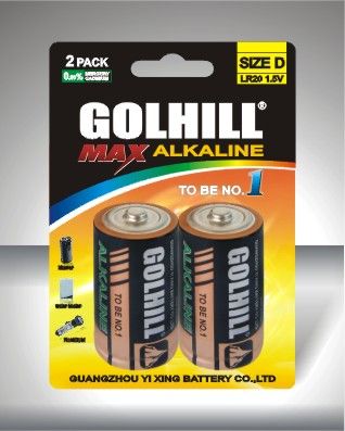 LR20 Alkaline Battery D Size 1.5V Am-1