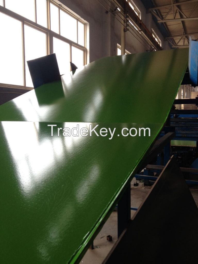 PP Plastic /brown /black film faced plywood for formwork,construction ,marine plywood