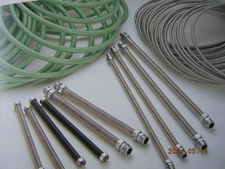 Corrugated Stainless steel Flexible Metal Hose Assemblies