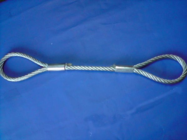 Stainless steel wire rope lifting sling 