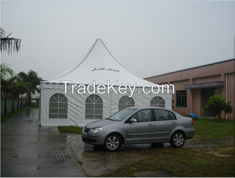 Huge pagoda tent