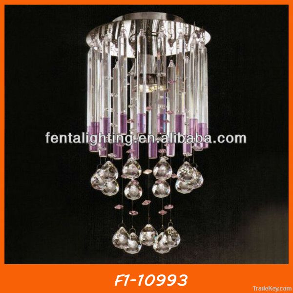 Crystal suspended ceiling lighting lamp