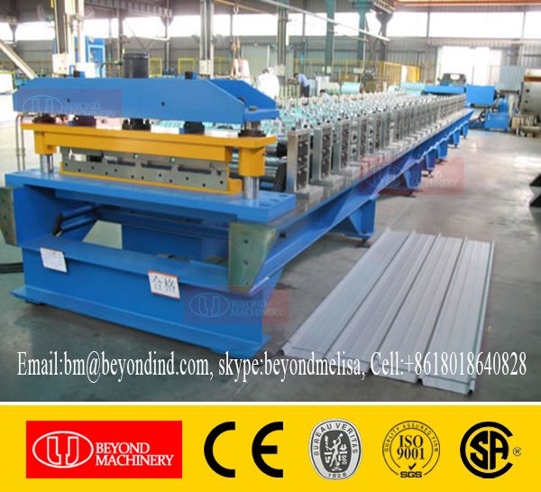 corrugated trapezoidal sheet metal roofing and wall cladding cold roll forming machine manufacture