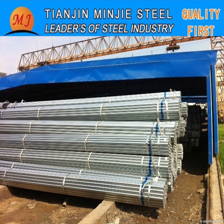 BS1139/ BS1387 GALVANIZED SCAFFOLDING STEEL PIPE/TUBE