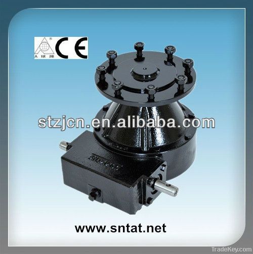 wheel driver worm gearbox for irrigation system