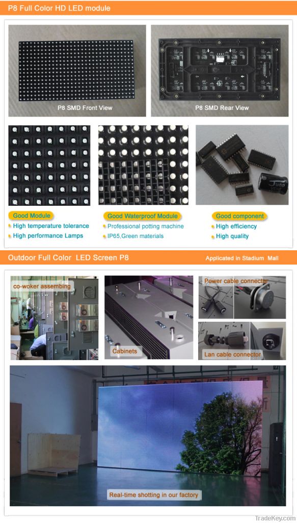P8 Suningup LED display module