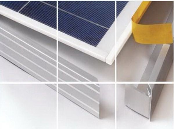 Aluminum Frame For Pv Solar Panel Assembly