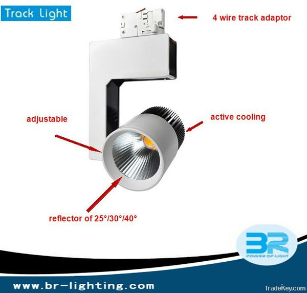 Residential LED track light