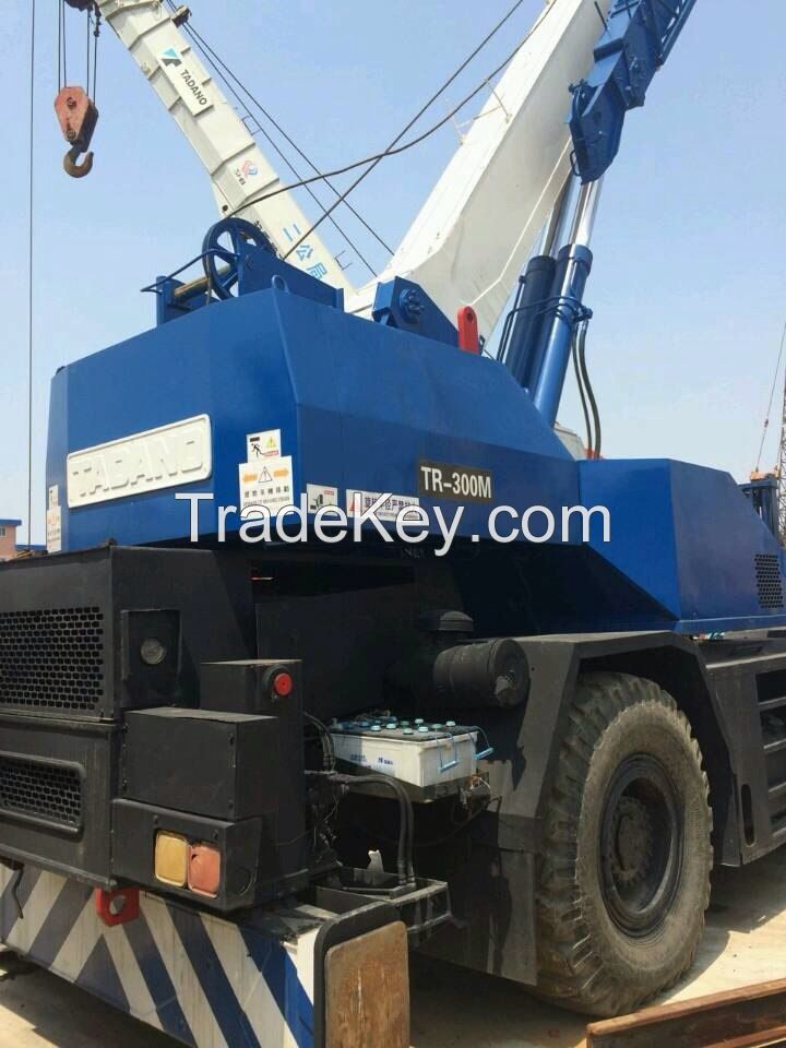 Used Tadano Truck Crane TR-300M