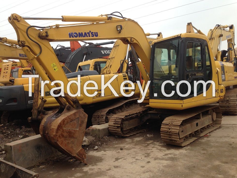 USed Komatsu Excavator PC60