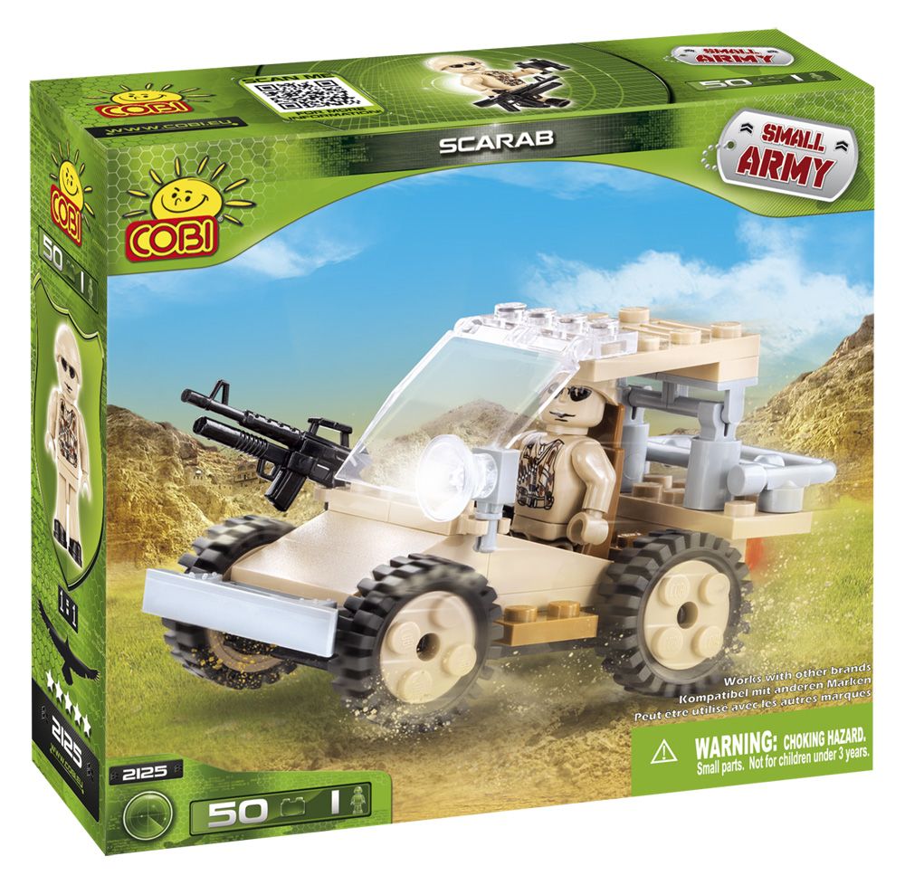 COBI 2125 army military toy building blocks bricks made in EUROPE