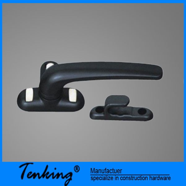 zinc &amp; aluminium alloy handle, hardware for upvc and aluminium door and window