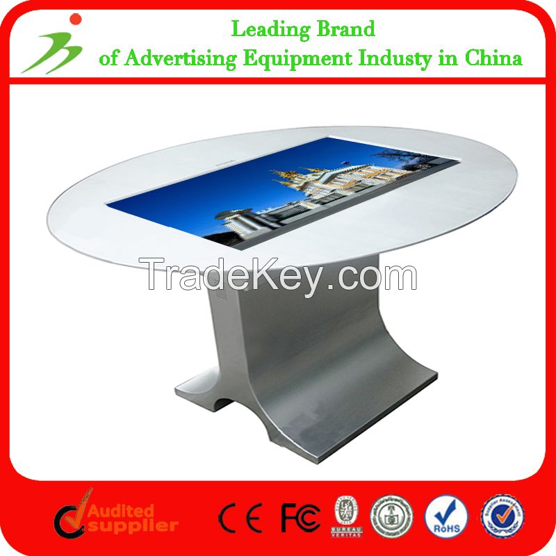 42 Inch Standing Interactive Digital Advertisement Equipment Touch Screen Kiosk