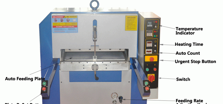 hydraulic leather embossing machine