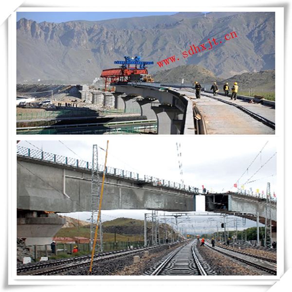 Polypropylene nonwoven geotextile for railway construction