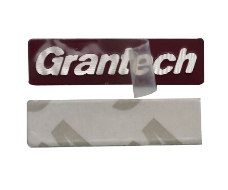 metal label metal badge metal nameplate