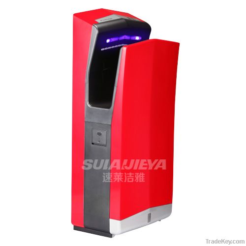 automatic stainless steel double jet hand dryer