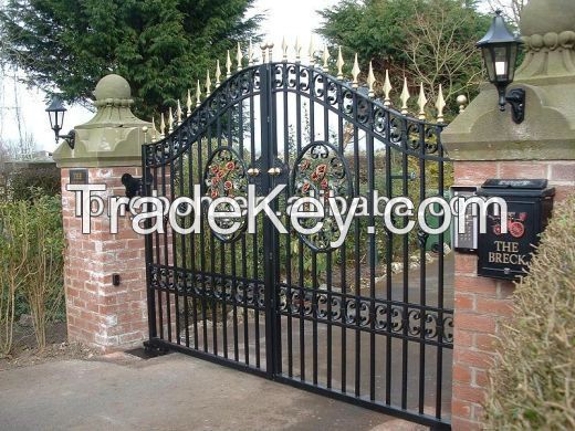 iron swing gate