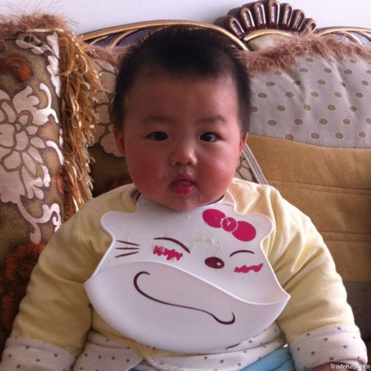 Silicone baby bibs