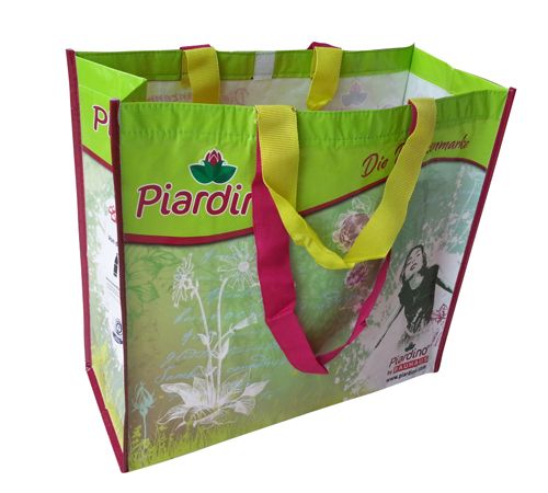 RPET shopping bag, recycled PET bag, RPET lamination bag