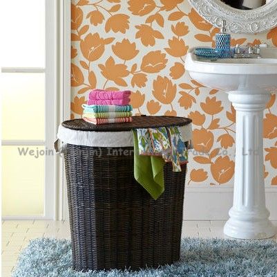 wejoin poly wicker laundry hamper