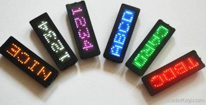 Led Light Name Badges/Tag