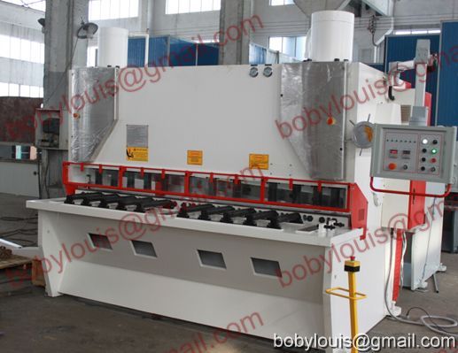 Hydraulic guillotine shear for sheet metal shearing QC11Y-20X2500