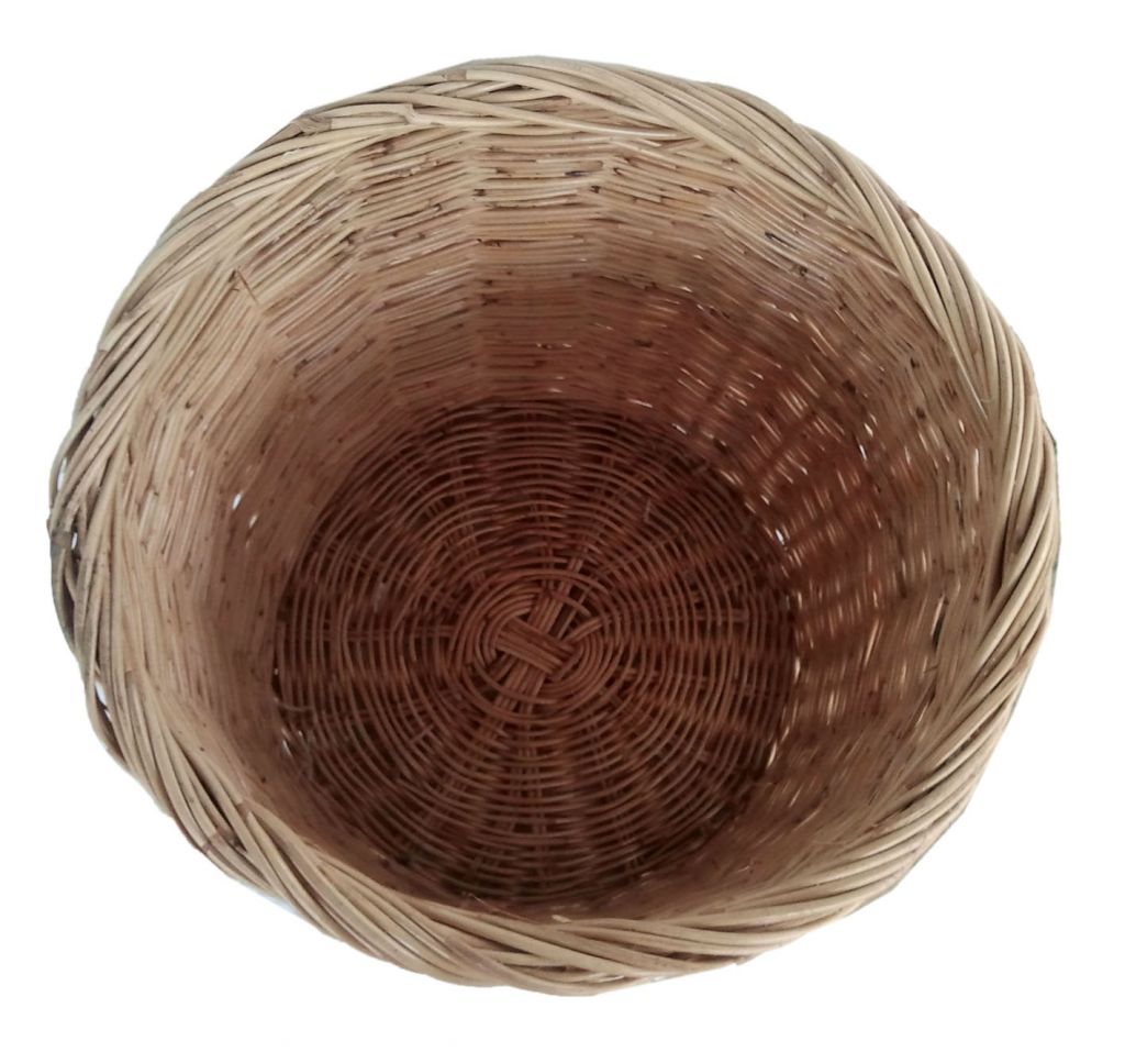 Basket BAMBOO RATTAN WOOD WOODEN fashionable design handles/ Natural home storage oranization Wood Bamboo handmade Basket