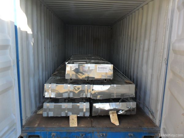 Galvanized corrugated roofing sheets