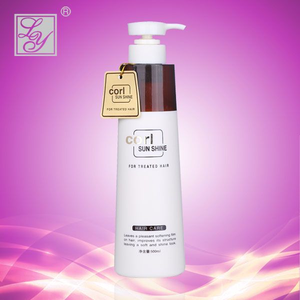 Acid hair perm branded hair conditioner