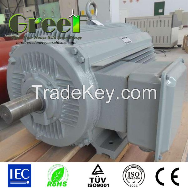 5kw low rpm vertical wind generator permanent magnetic generator