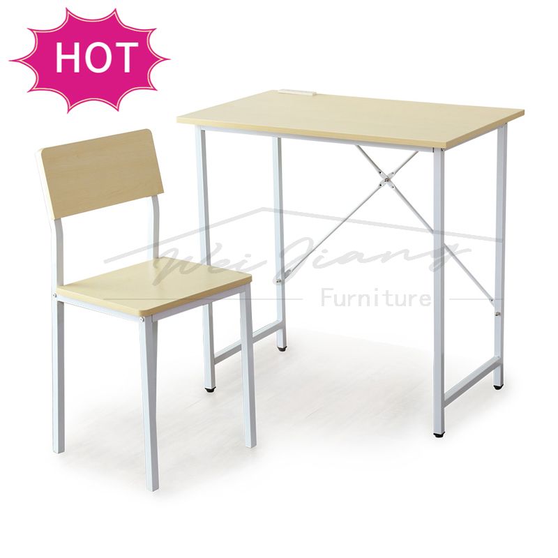 Simple Design Good Quality Study Table with Chair