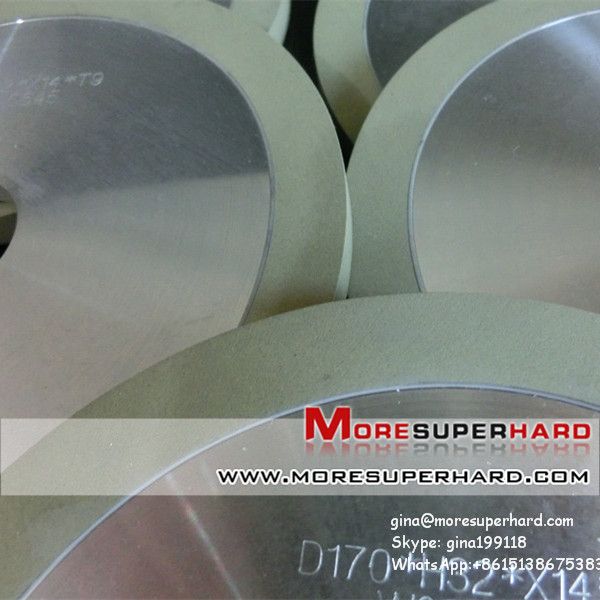 1A1 ceramic/vitrified bond diamond bruting wheel for processing natural diamond 